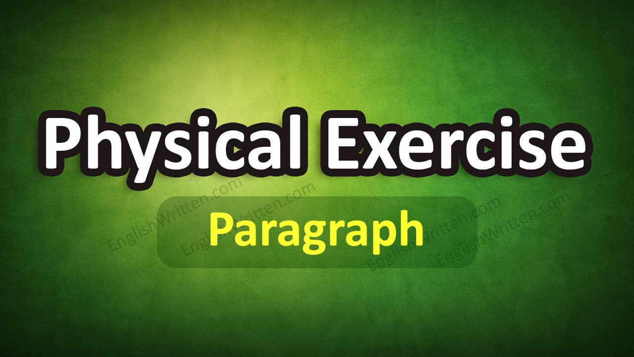 physical exercise paragraph