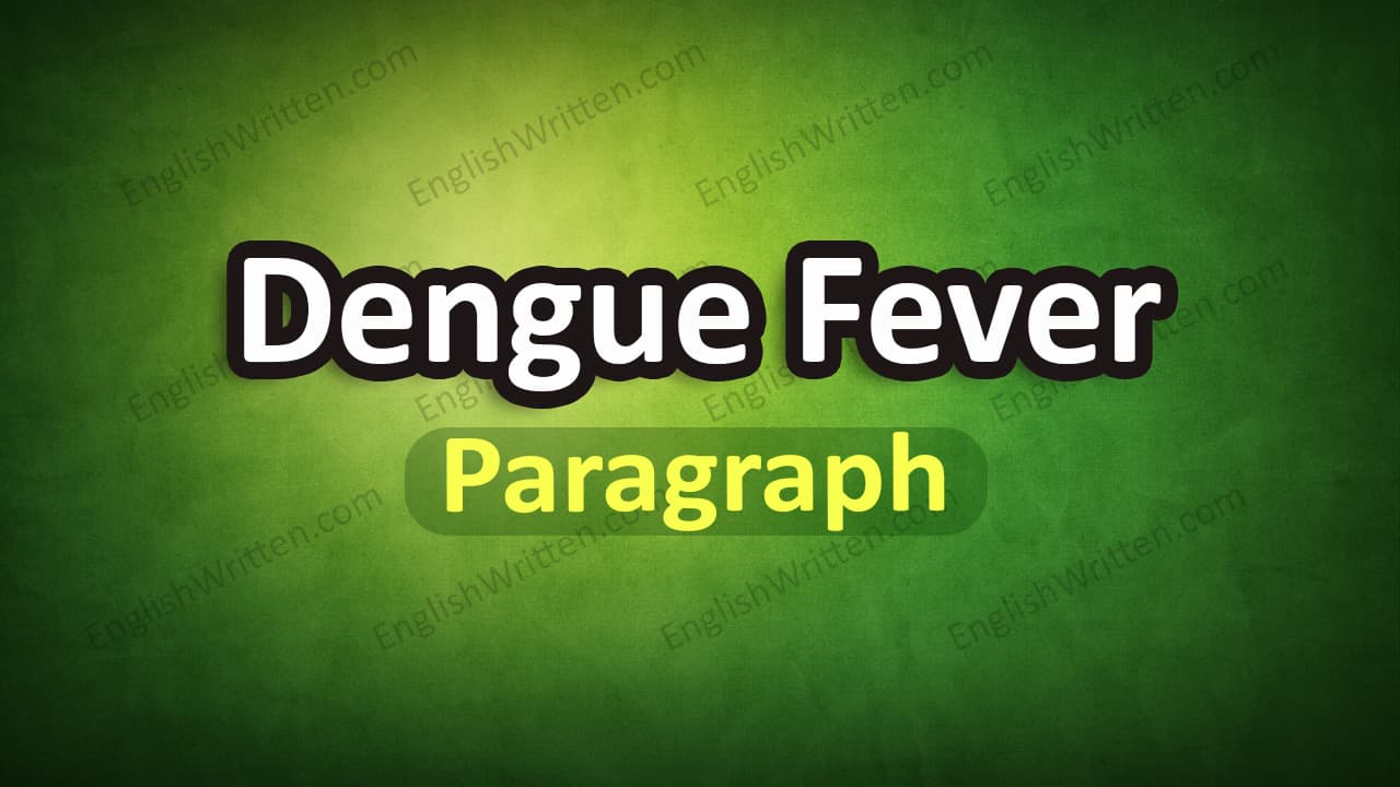 Dengue Fever paragraph