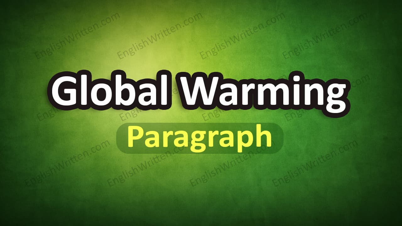 Global Warming Paragraph