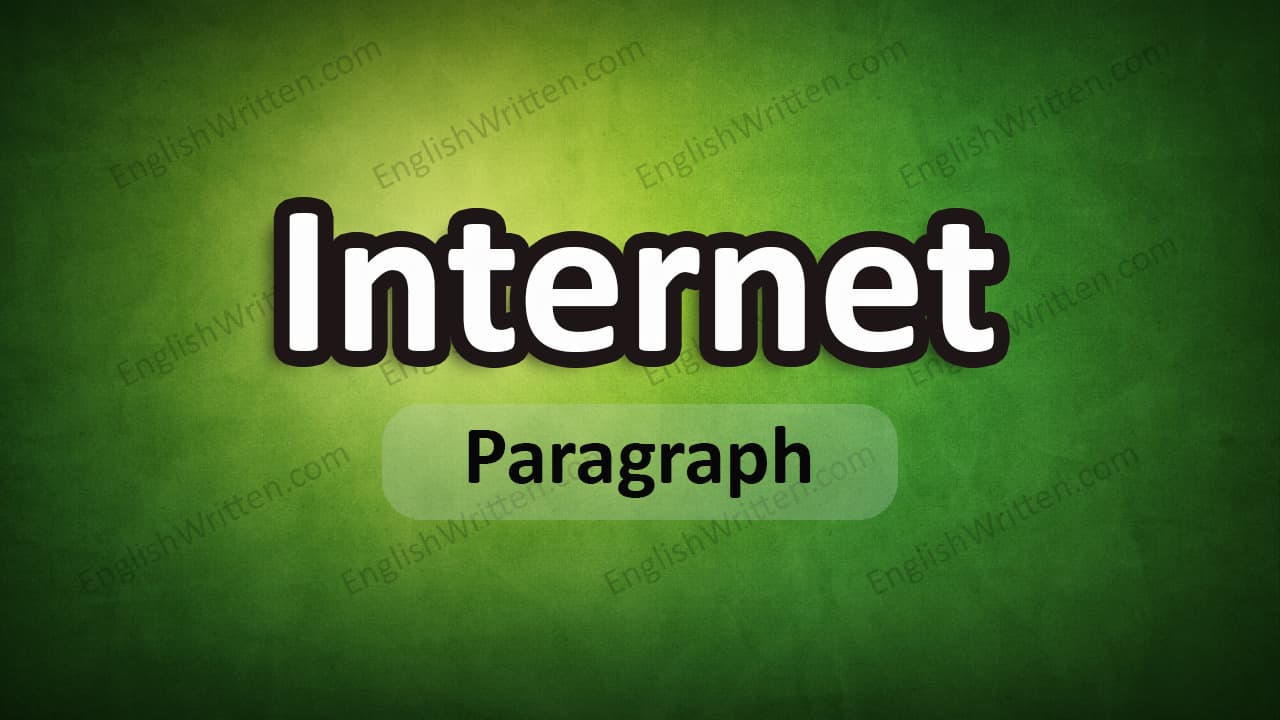Internet Paragraph