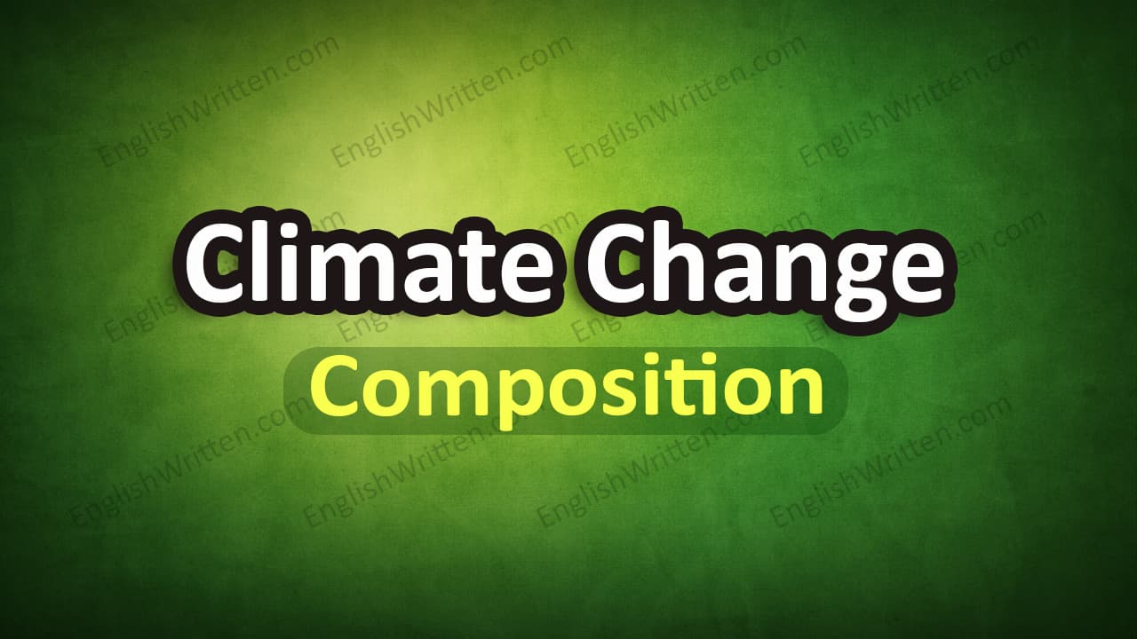 Climate change Composition