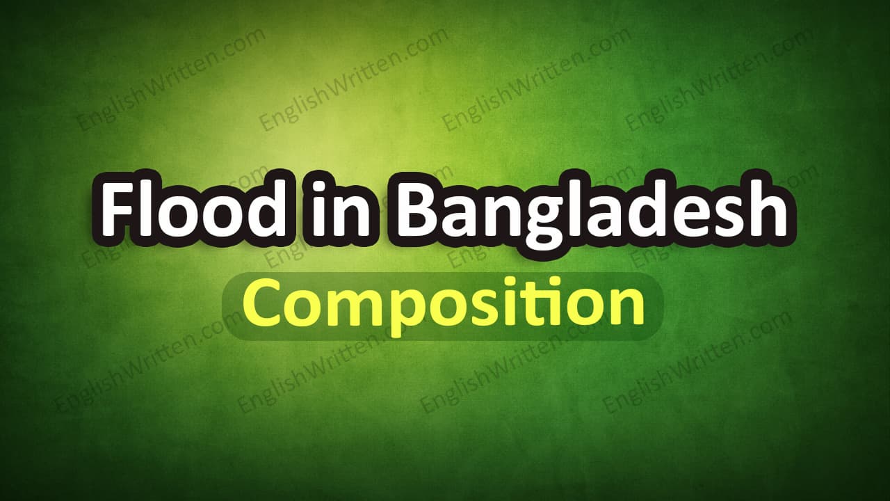 Flood in Bangladesh Composition