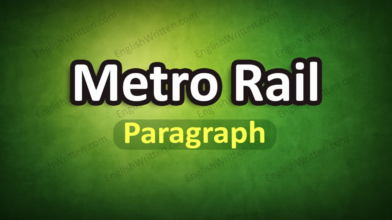 Metro Rail paragraph